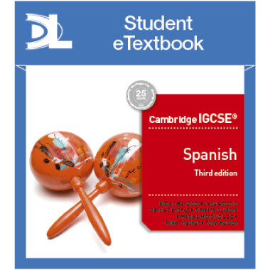 Hodder Cambridge IGCSE™ Spanish Third Edition Student Etextbook - ISBN 9781510448711