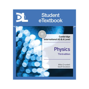Hodder Cambridge International AS & A Level Physics Student's Book 3rd edition Student eTextbook - ISBN 9781510483118