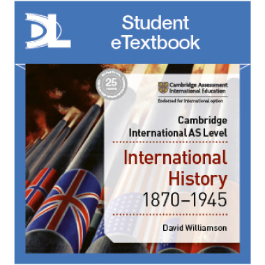 Hodder Access to History for Cambridge International AS Level: International History 1870-1945 Student Etextbook - ISBN 9781510448902