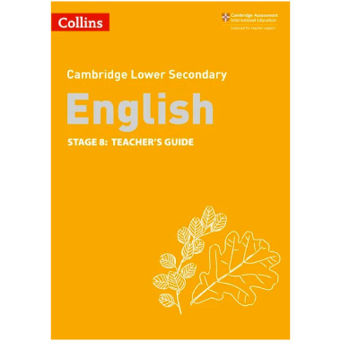 Collins Cambridge Lower Secondary English Teacher's Guide Stage 8 - ISBN 9780008364113