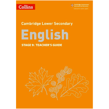 Collins Cambridge Lower Secondary English Teacher's Guide Stage 9 - ISBN 9780008364144