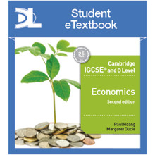 Hodder Cambridge IGCSE and O Level Economics 2nd edition Student eTextbook - ISBN 9781510420212