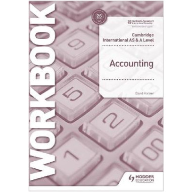 Hodder Cambridge International AS and A Level Accounting Workbook - ISBN 9781398317543