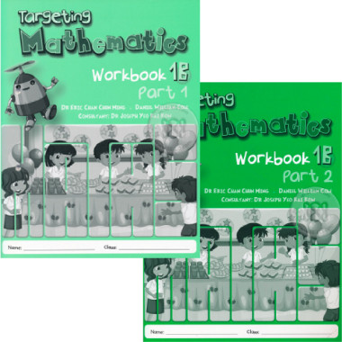 Targeting Maths 1B Workbook Class Pack of 40 (20x Part 1 & 20x Part 2 Workbooks) - Singapore Maths Primary Level - ISBN 9780190757120