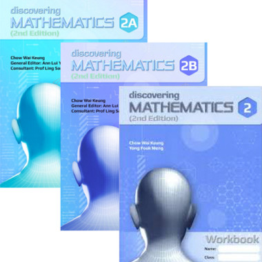 Discovering Maths 2 Class Pack of 60 (20x 2A Textbooks, 20x 2B Textbooks, 20x Workbooks) - Singapore Maths Secondary Level - ISBN 9780190757250