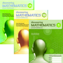 Discovering Maths 1 Class Pack of 60 (20x 1A Textbooks, 20x 1B Textbooks, 20x Workbooks) - Singapore Maths Secondary Level - ISBN 9780190757243