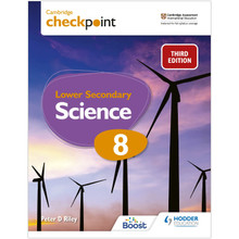 Hodder Cambridge Checkpoint Lower Secondary Science Student’s Book 8 - ISBN 9781398302099