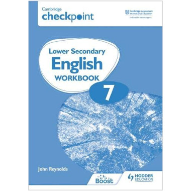 Hodder Cambridge Checkpoint Lower Secondary English Workbook 7 - ISBN 9781398301337