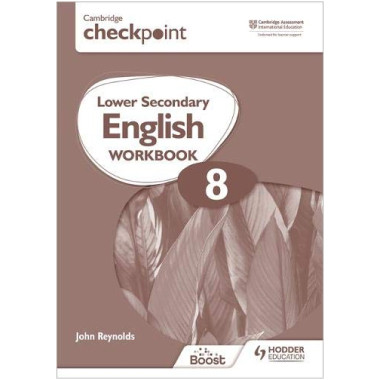 Hodder Cambridge Checkpoint Lower Secondary English Workbook 8 - ISBN 9781398301344