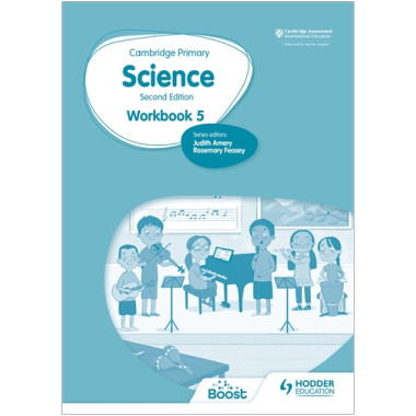 Hodder Cambridge International Primary Science Workbook 5 (2nd Edition) - ISBN 9781398301542
