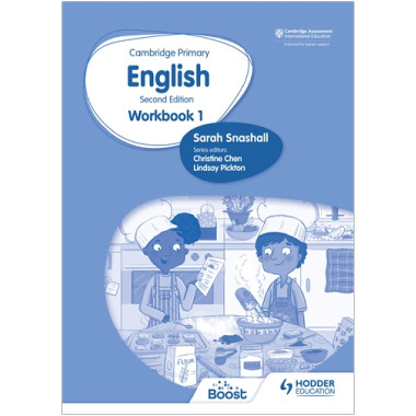Hodder Cambridge Primary English Workbook 1 (2nd Edition) - ISBN 9781398300217