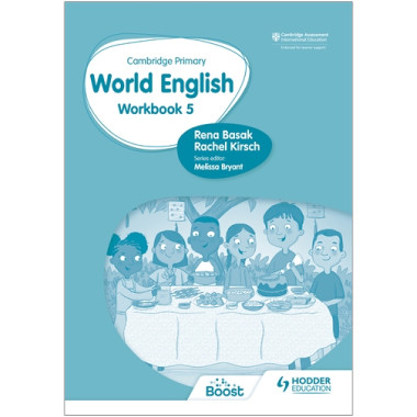 Hodder Cambridge Primary World English Workbook Stage 5 - ISBN 9781510467989