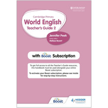 Hodder Cambridge Primary World English Teacher's Guide 2 with Boost Subscription - ISBN 9781510468115
