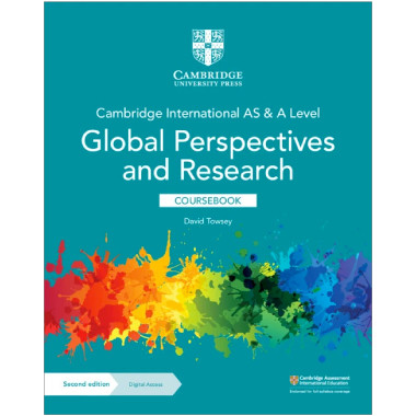 Cambridge International AS & A Level Global Perspectives and Research Coursebook with Digital Access (2 years) - ISBN 9781108909150