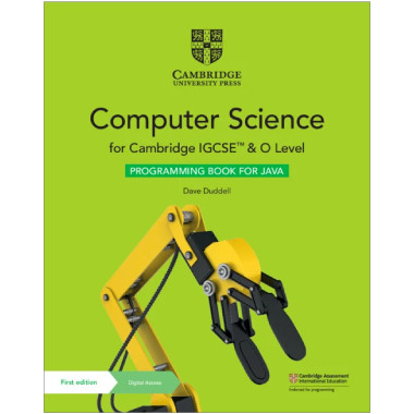 Cambridge IGCSE™ and O Level Computer Science Programming Book for Java with Digital Access (2 Years) - ISBN 9781108910071