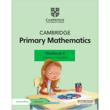 Cambridge Primary Mathematics Workbook 4 with Digital Access (1 Year) - ISBN 9781108760027