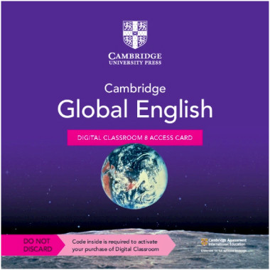 Cambridge Global English Digital Classroom 8 Access Card (1 Year Site Licence) - ISBN 9781108925815