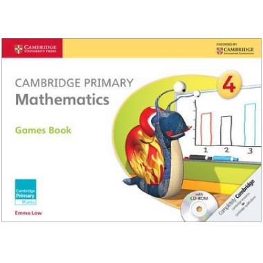 Cambridge Primary Mathematics Games Book with CD-ROM 4 - ISBN 9781107685420