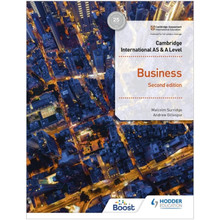 Hodder Cambridge International AS and A Level Business Boost eBook (2nd Edition) - ISBN 9781398308206