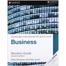 Cambridge International AS & A Level Business Revision Guide - ISBN 9781316611708