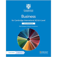 Cambridge International AS & A Level Business Coursebook with Digital Access (2 Years) - ISBN 9781108921220