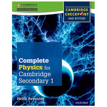 Complete Physics for Cambridge Secondary 1 Student Book - ISBN 9780198390244