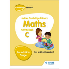 Hodder Cambridge Primary Maths Activity Book C Foundation Stage - ISBN 9781510431843