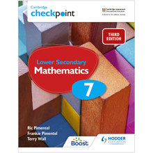 Hodder Cambridge Checkpoint Lower Secondary Mathematics Student's Book 7 - ISBN 9781398301948