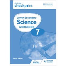 Hodder Cambridge Checkpoint Lower Secondary Science Workbook 7 - ISBN 9781398301399