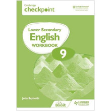 Hodder Cambridge Checkpoint Lower Secondary English Workbook 9 - ISBN 9781398301368