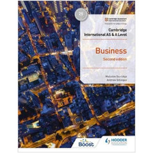 Hodder Cambridge International AS and A Level Business Student Book (2nd Edition) - ISBN 9781398308114