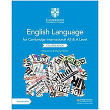 Cambridge English Language for Cambridge International AS and A Level Coursebook - ISBN 9781108455824