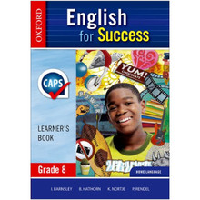 Oxford English for Success Grade 8 Learner Book - ISBN 9780199050697