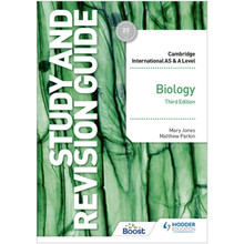 Hodder Cambridge International AS and A Level Biology Study and Revision Guide (3rd Edition) - ISBN 9781398344341