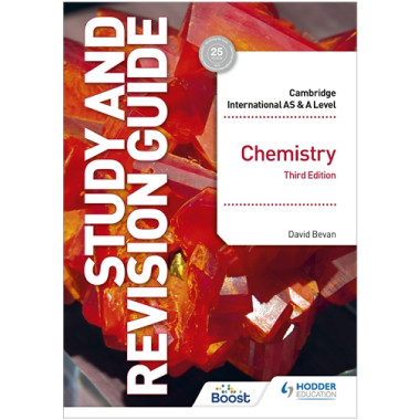 Hodder Cambridge International AS and A Level Chemistry Study and Revision Guide (3rd Edition) - ISBN 9781398344396