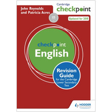 Hodder Cambridge Checkpoint English Revision Guide for the Cambridge Secondary 1 Test - ISBN 9781444180725