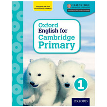 Oxford English for Cambridge Primary Student Book 1 - ISBN 9780198366256