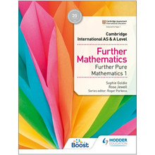 Hodder Cambridge International AS & A Level Further Mathematics Further Pure Mathematics 1 Boost eBook - ISBN 9781398370739