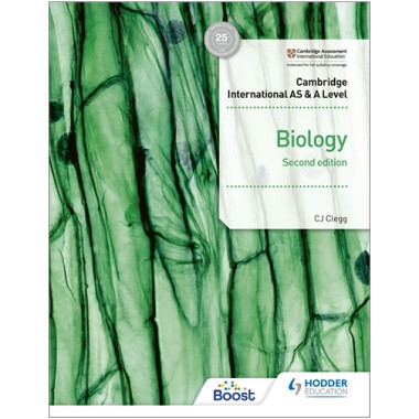 Hodder Cambridge International AS & A Level Biology Boost eBook (2nd Edition) - ISBN 9781398333918