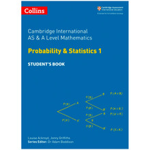 Collins Cambridge AS & A Level Maths Statistics 1 Student’s Book - ISBN 9780008257767