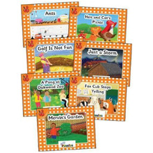 Jolly Phonics Readers Complete Set Orange (pack of 21) - ISBN 9781844145812