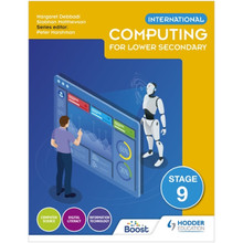 Hodder International Computing for Lower Secondary Student's Book Stage 9 Boost eBook - ISBN 9781398334113