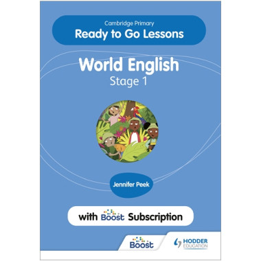 Hodder Cambridge Primary Ready to Go Lessons for World English 1 with Boost Subscription Teaching Resource - ISBN 9781398351653