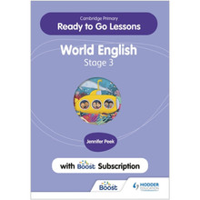 Hodder Cambridge Primary Ready to Go Lessons for World English 3 with Boost Subscription Teaching Resource - ISBN 9781398351677