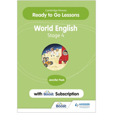 Hodder Cambridge Primary Ready to Go Lessons for World English 4 with Boost Subscription Teaching Resource - ISBN 9781398351684