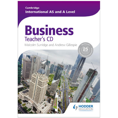 Cambridge International AS and A Level Business Teacher's CD - ISBN 9781444181418