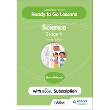 Hodder Cambridge Primary Ready to Go Lessons for Science 4 with Boost Subscription Teacher's Resource (2nd Edition) - ISBN 9781398346741