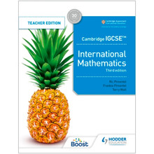 Hodder Cambridge IGCSE International Mathematics Teacher's Edition Boost eBook (3rd Edition) - ISBN 9781398376748
