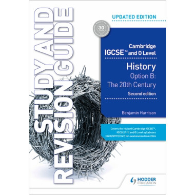 Hodder Cambridge IGCSE and O Level History Study and Revision Guide (2nd Edition) - ISBN 9781398375062