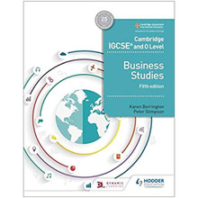 Hodder Cambridge IGCSE and O Level Business Studies Student Book (5th Edition) - ISBN 9781510421233
